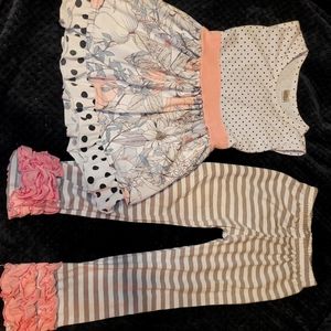 Little girl boutique outfit & Boutique Dress/Tunic